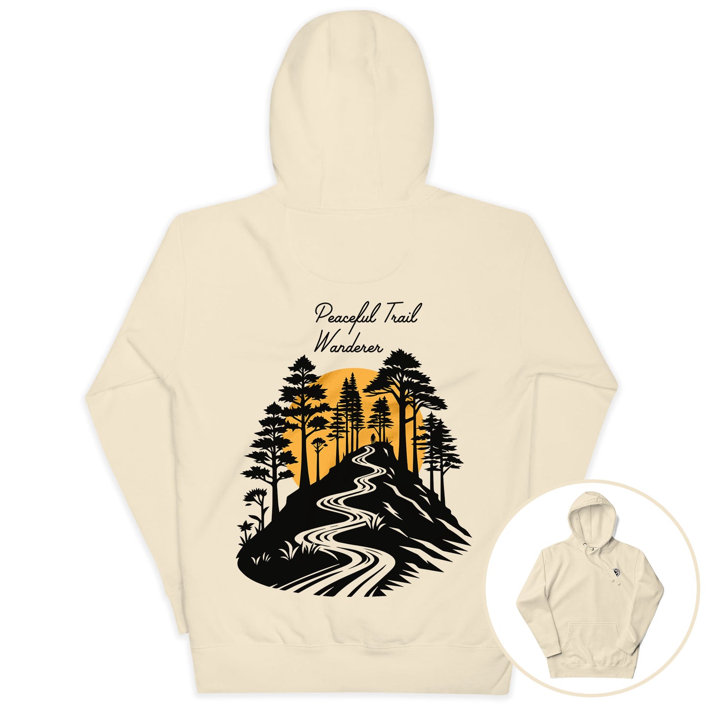 Peaceful Trail Wanderer Hoodie