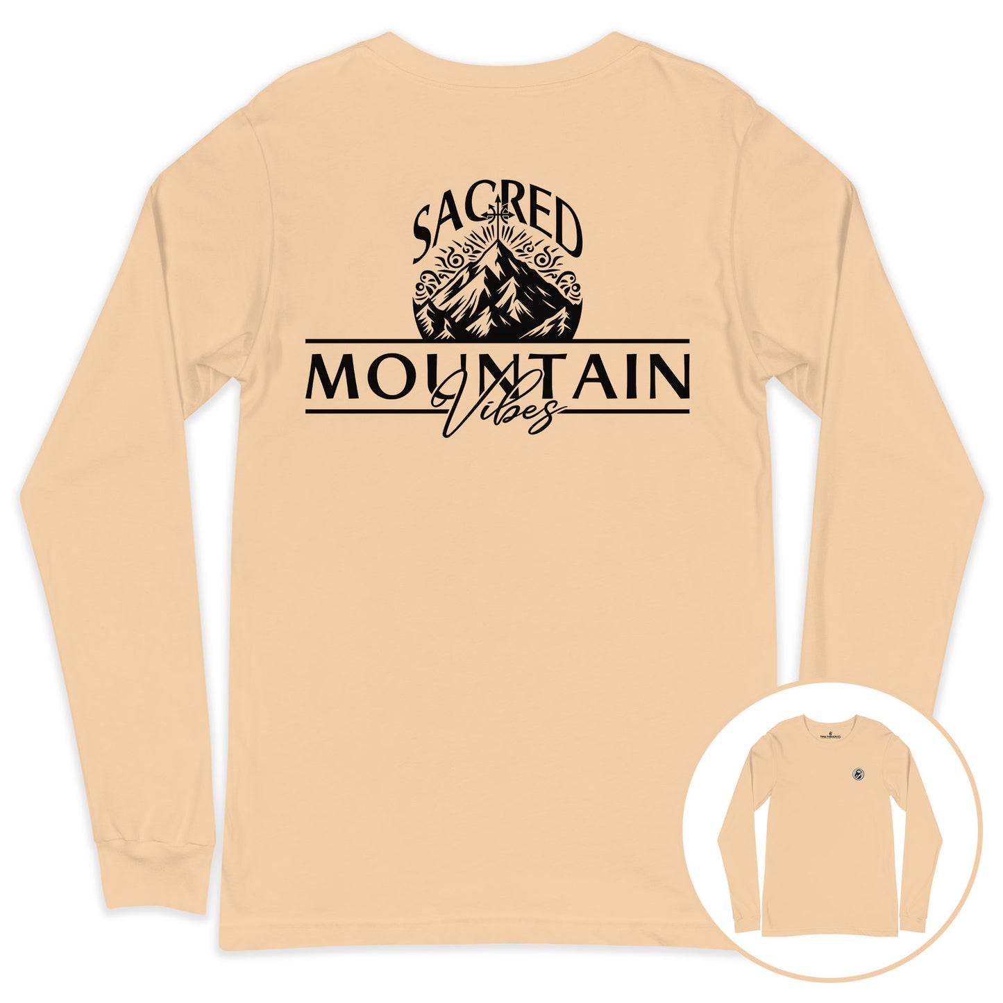 Sacred Mountain Vibes Long Sleeve T-shirt