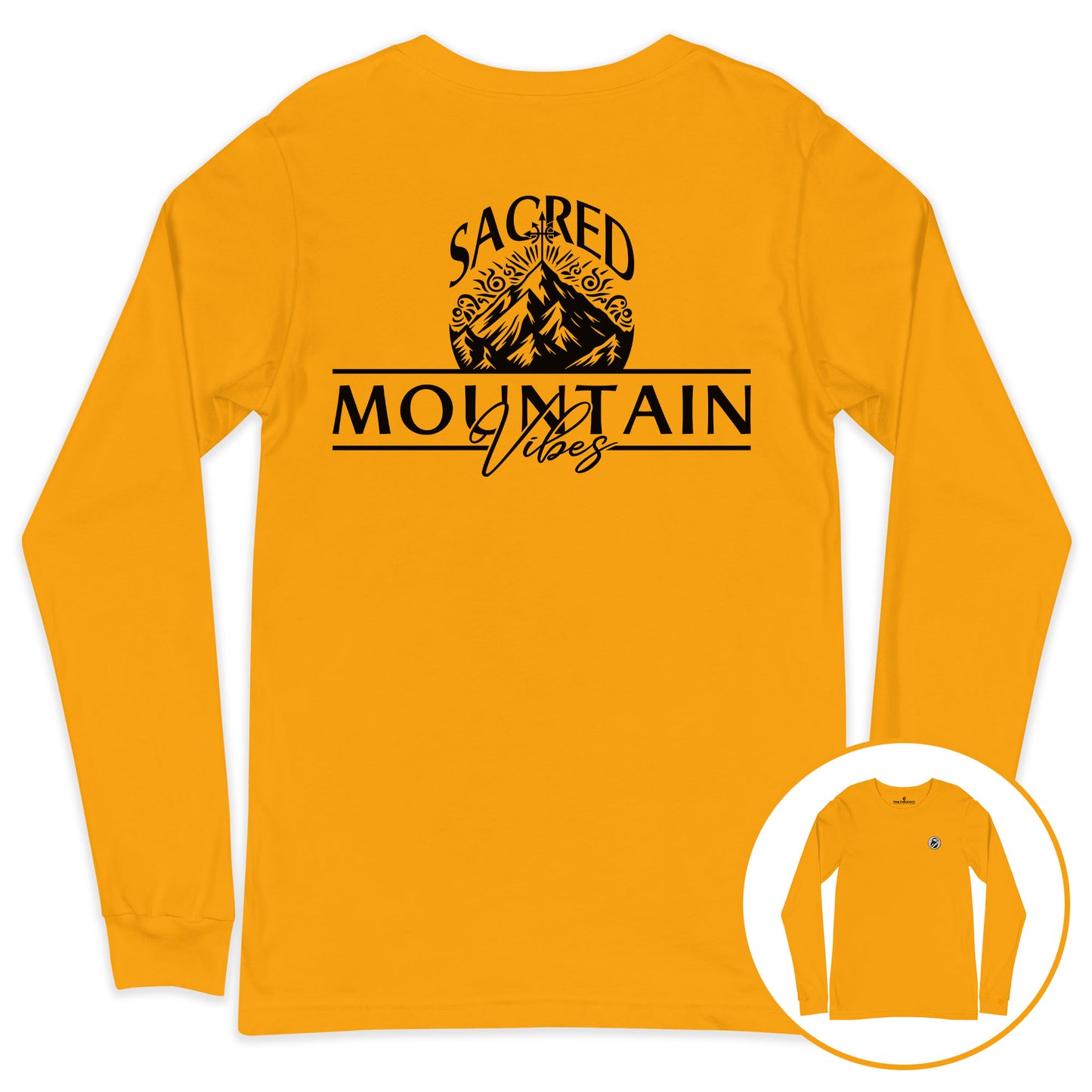 Sacred Mountain Vibes Long Sleeve T-shirt