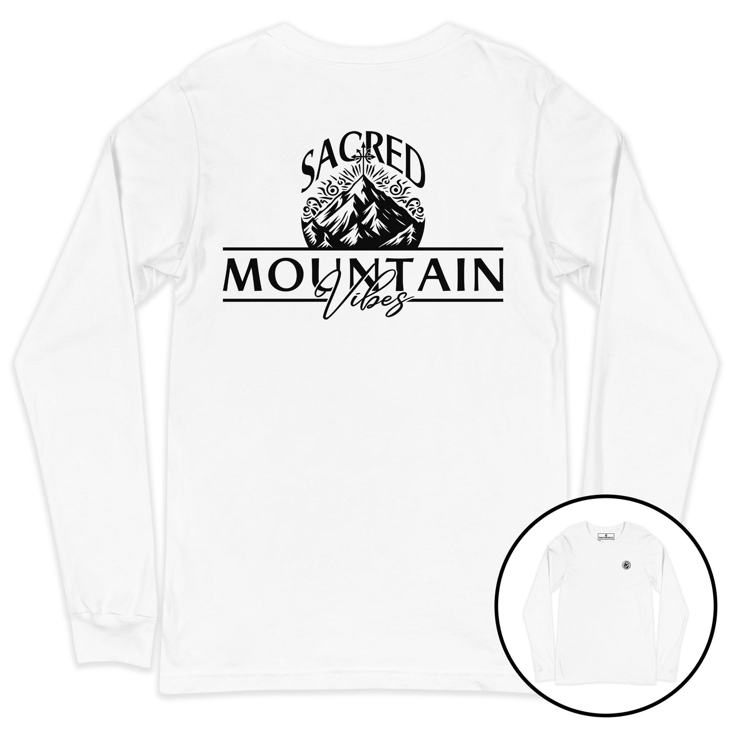 Sacred Mountain Vibes Long Sleeve T-shirt