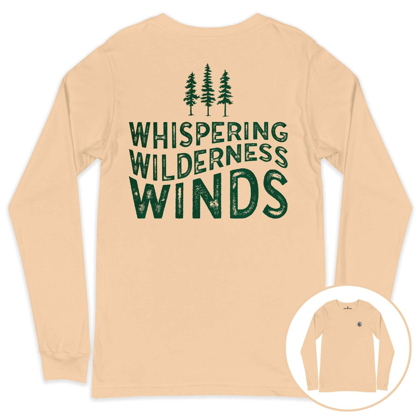 Whispering Wilderness Winds Long Sleeve T-shirt