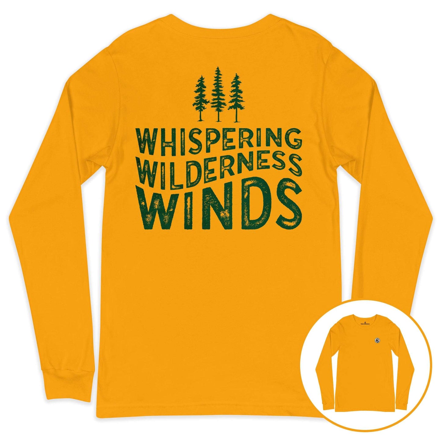 Whispering Wilderness Winds Long Sleeve T-shirt