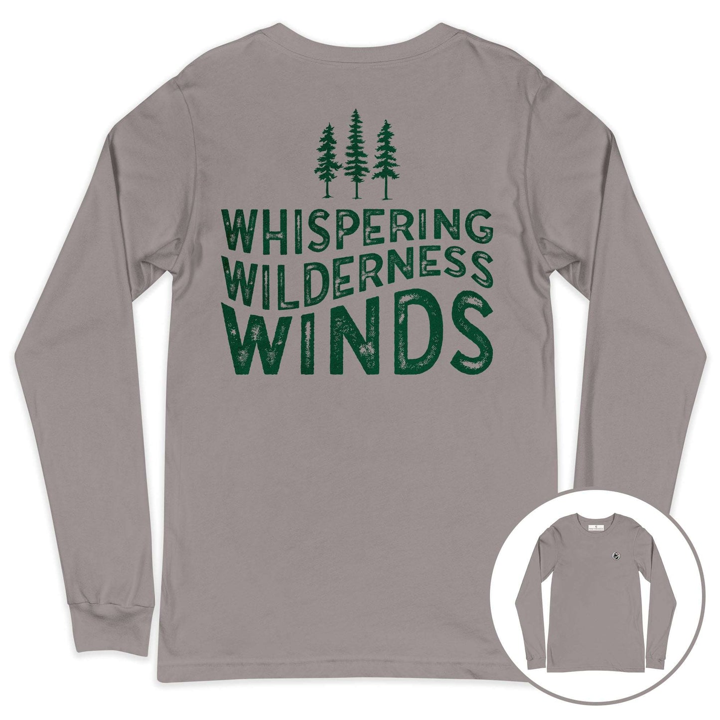 Whispering Wilderness Winds Long Sleeve T-shirt