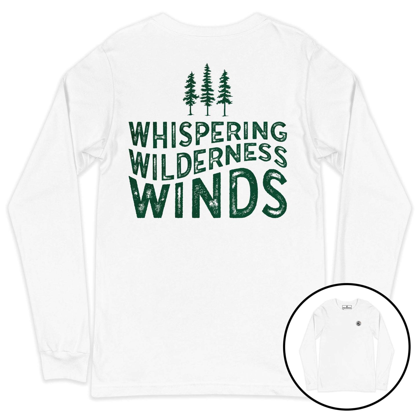 Whispering Wilderness Winds Long Sleeve T-shirt