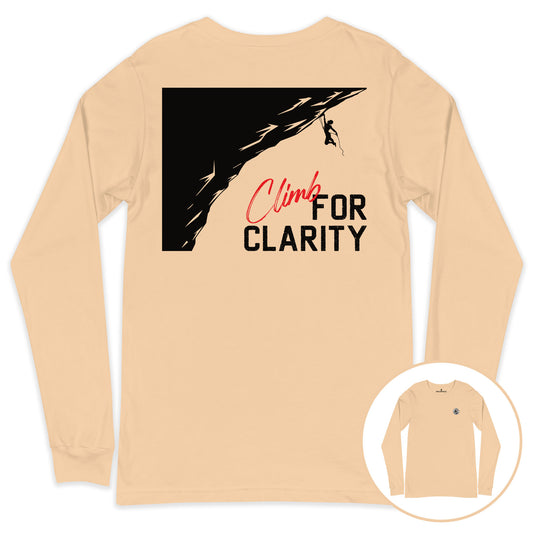 Climb for Clarity Long Sleeve T-shirt