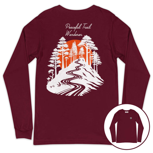 Peaceful Trail Wanderer Long Sleeve Tee