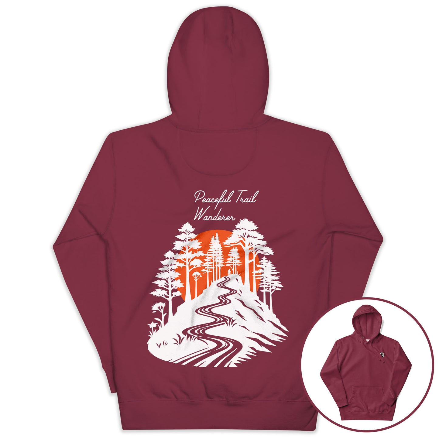 Peaceful Trail Wanderer Hoodie