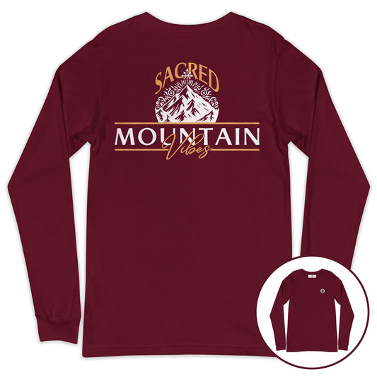 Sacred Mountain Vibes Long Sleeve T-shirt