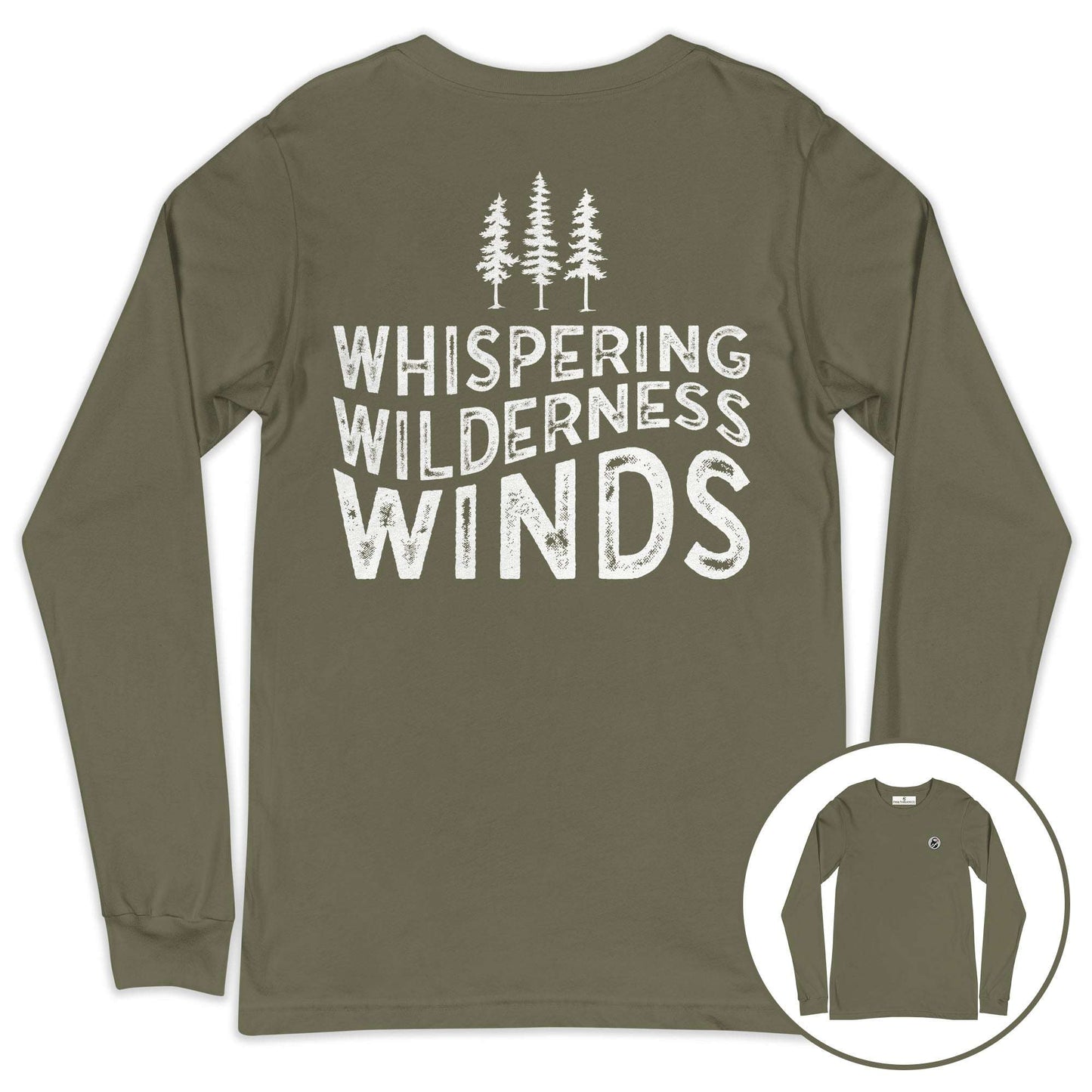 Whispering Wilderness Winds Long Sleeve T-shirt