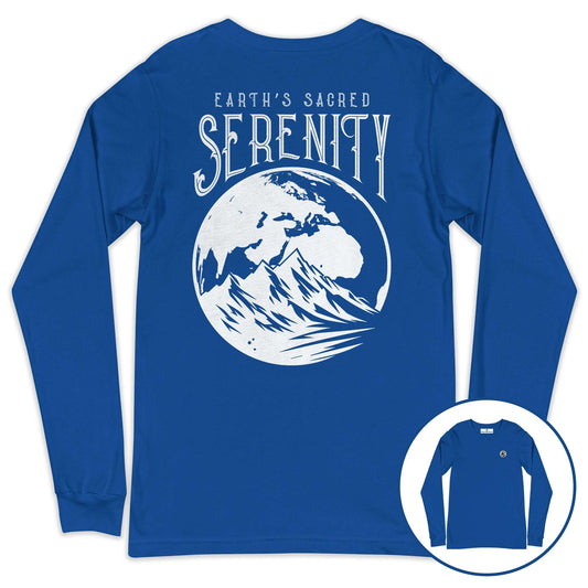 Earth’s Sacred Serenity Long Sleeve T-shirt