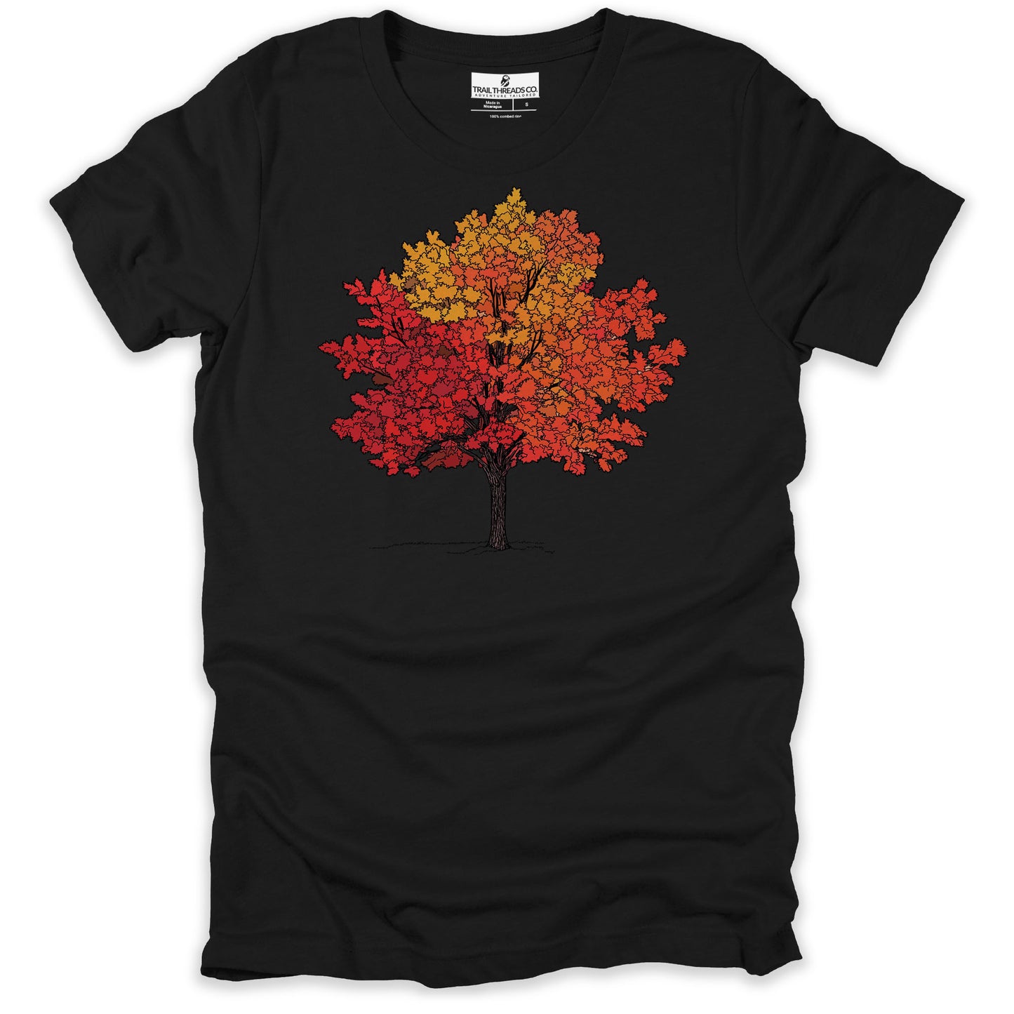 Autumn Glow Tree T-shirt