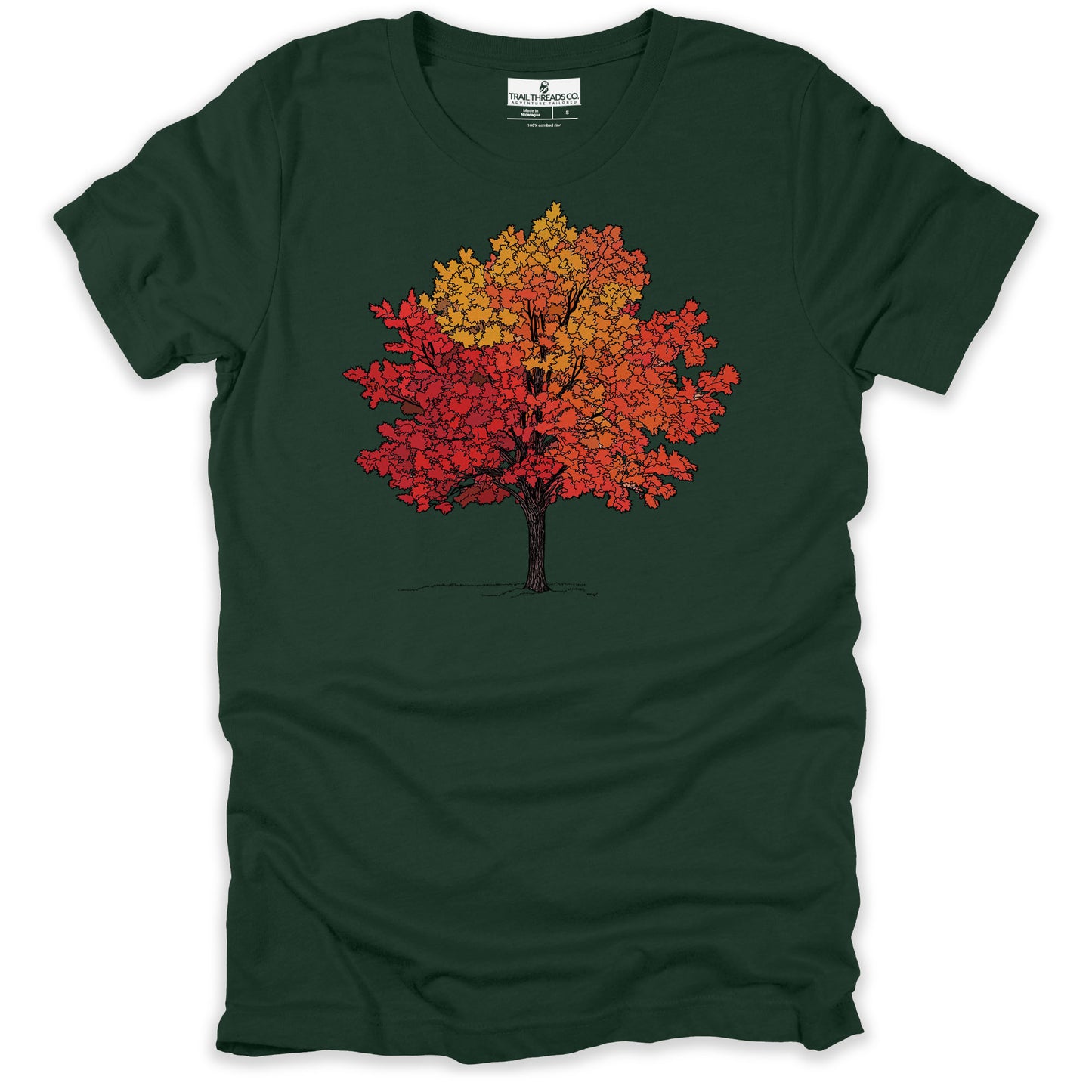 Autumn Glow Tree T-shirt