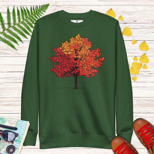 Autumn Glow Tree Sweatshirt