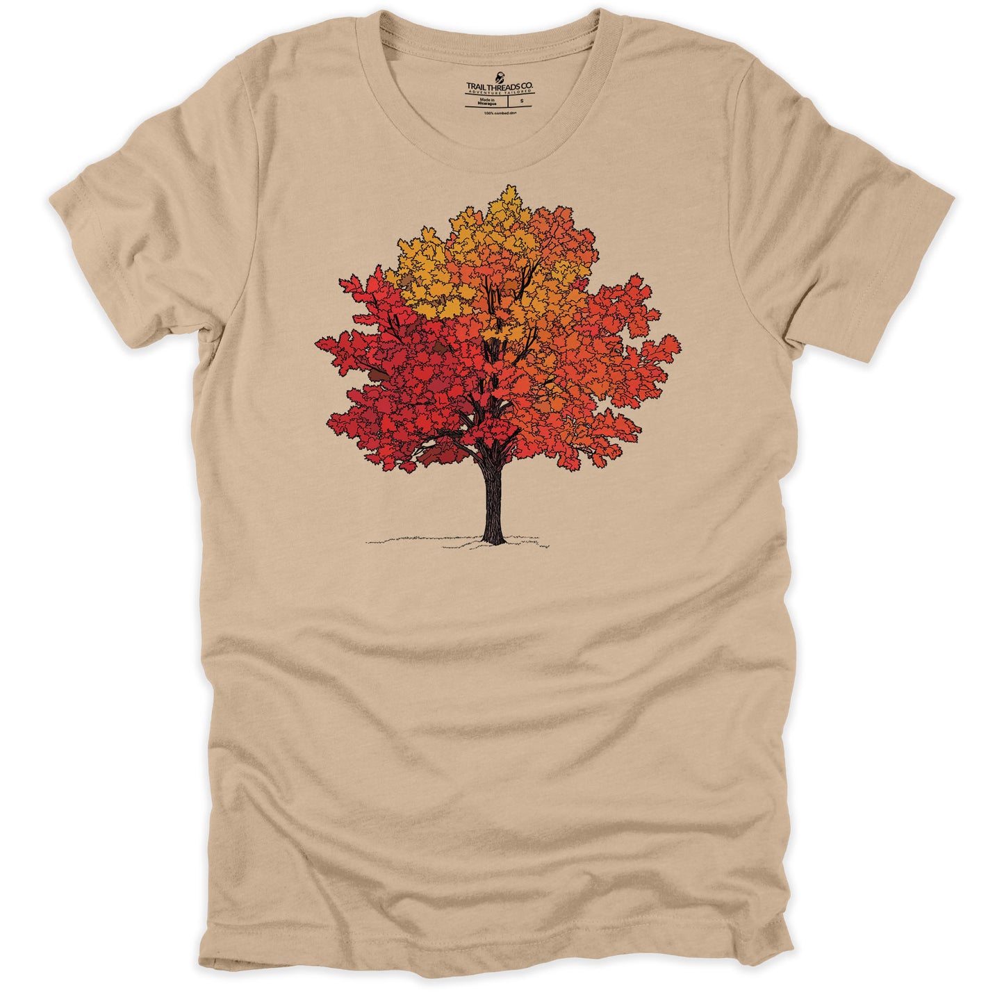 Autumn Glow Tree T-shirt