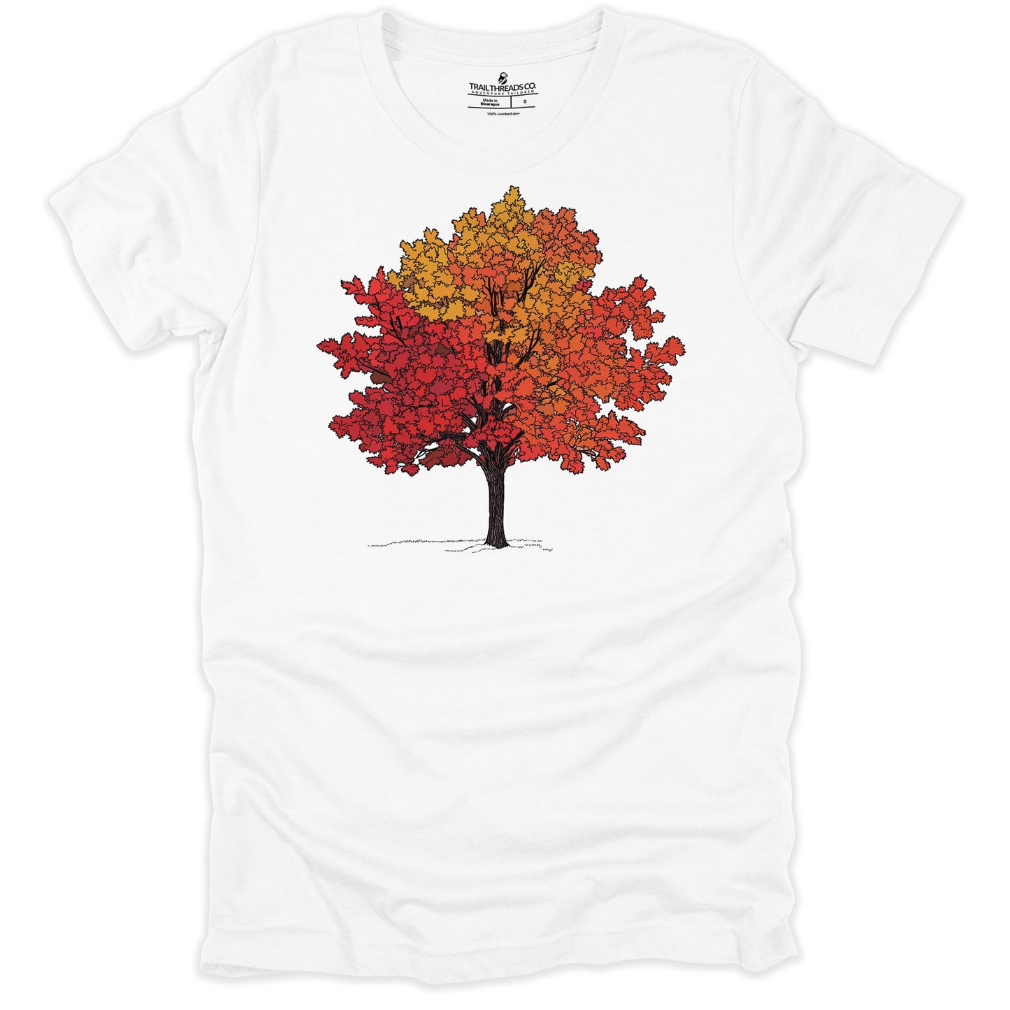 Autumn Glow Tree T-shirt