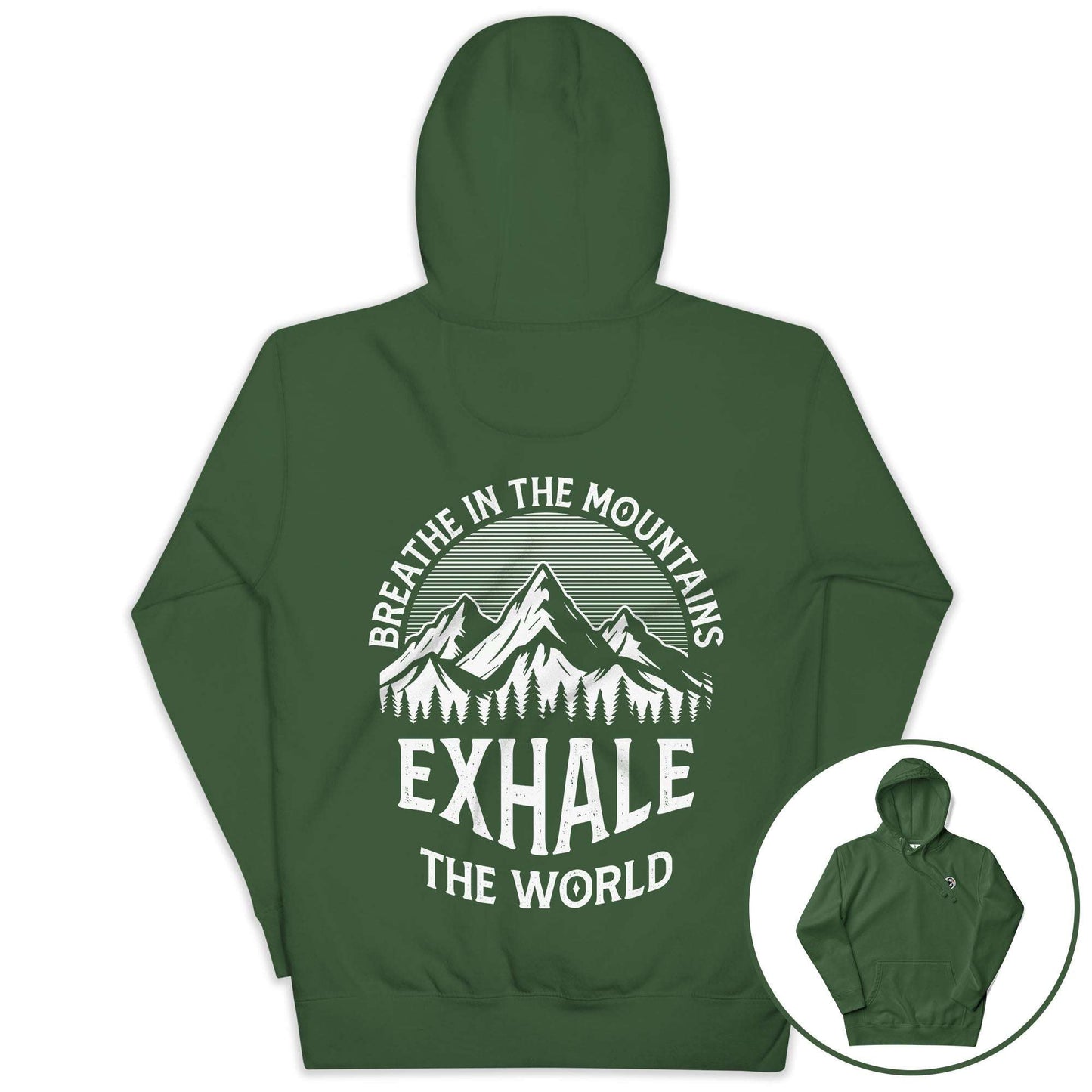 Breathe in the Mountains Hoodie