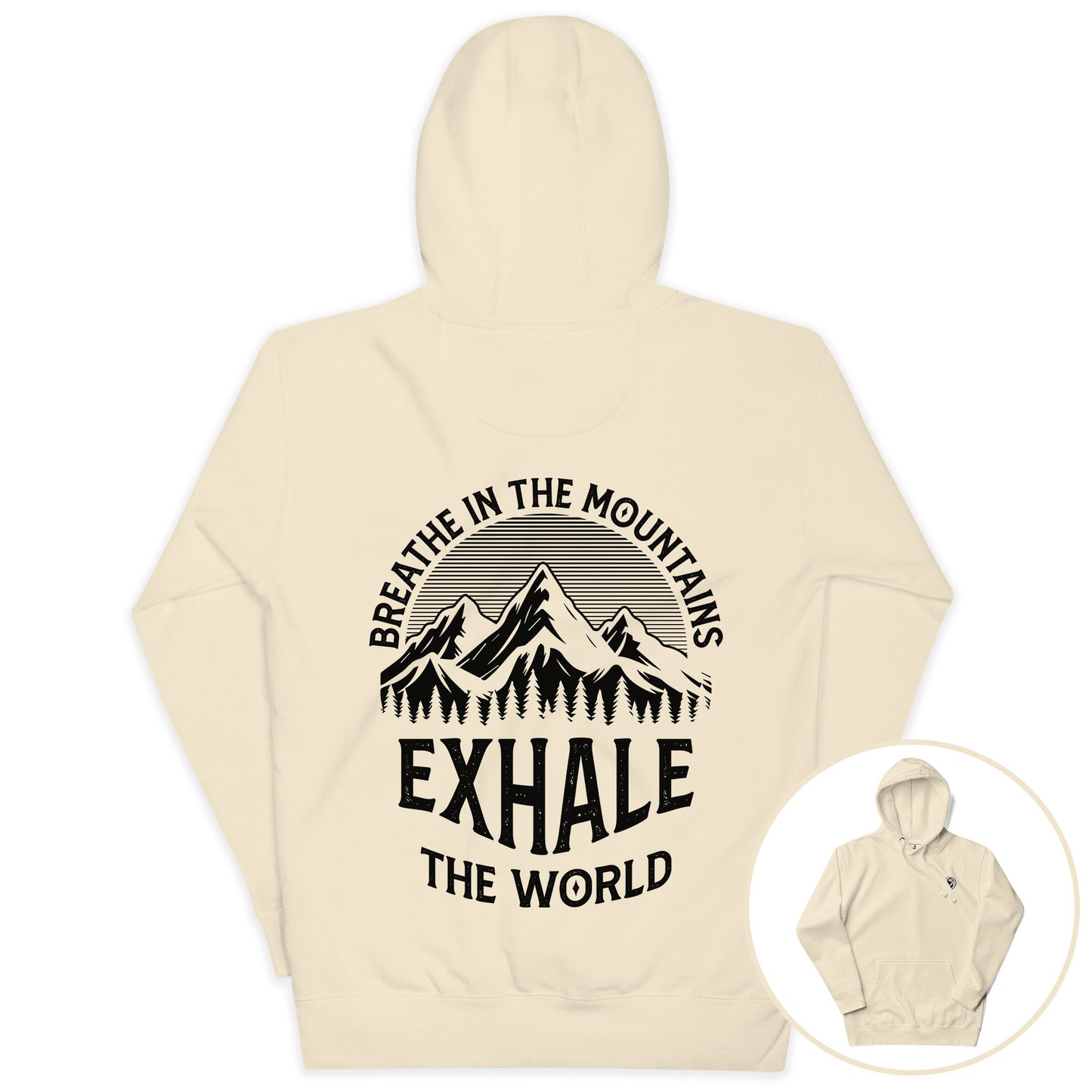 Breathe in the Mountains Hoodie