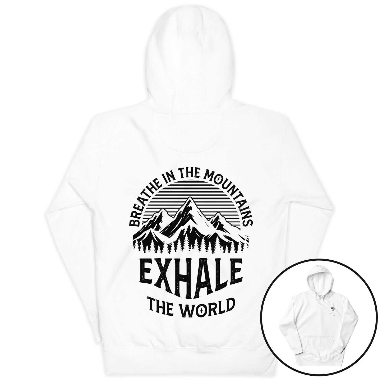 Breathe in the Mountains Hoodie