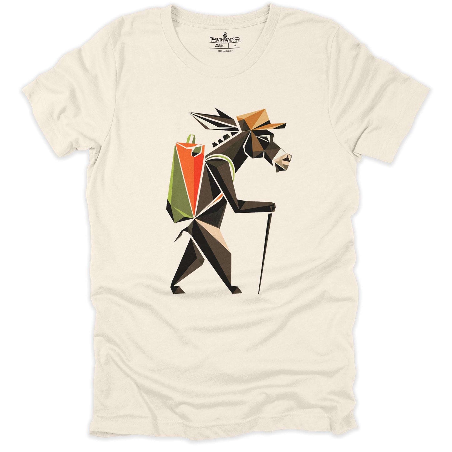 Geometric Donkey Trekker T-shirt