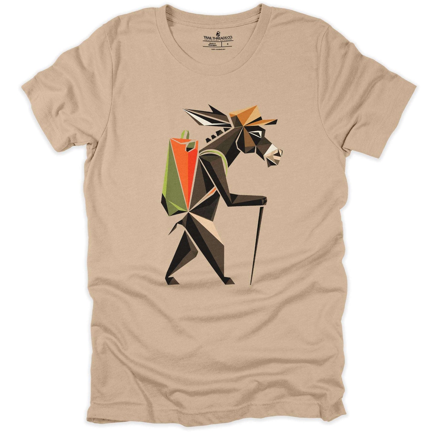 Geometric Donkey Trekker T-shirt