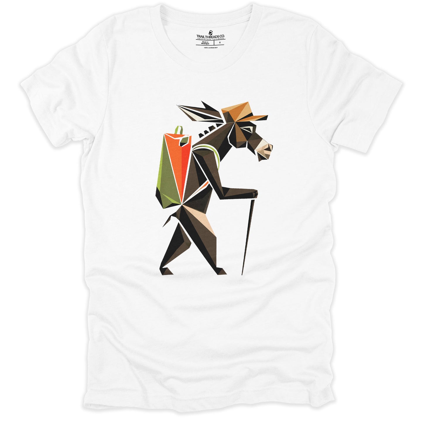 Geometric Donkey Trekker T-shirt