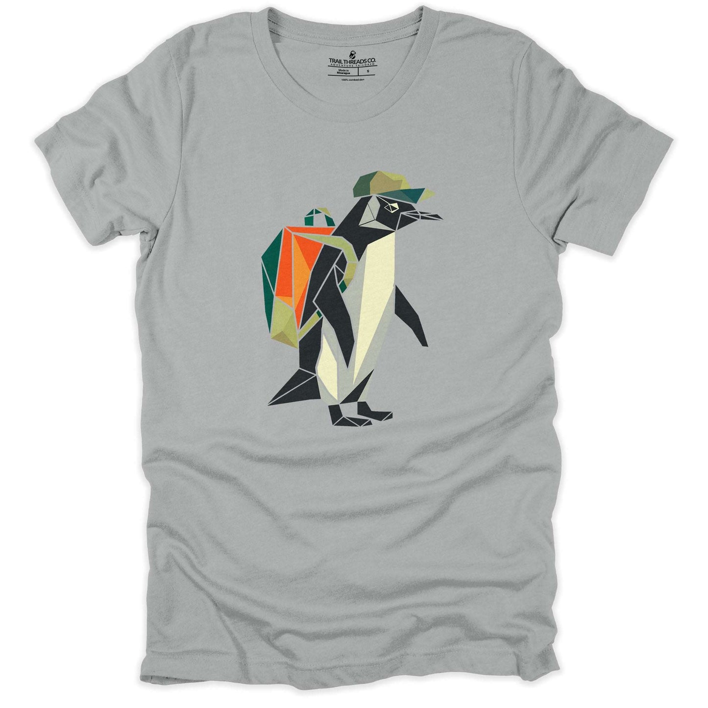 Geometric Penguin Explorer T-shirt