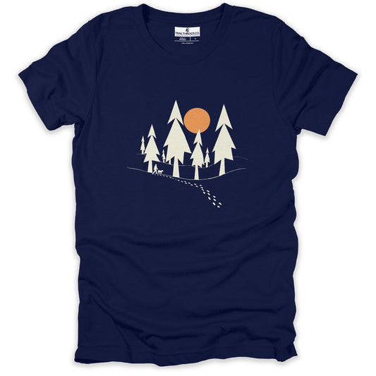 Dog Lover Hiking T-shirt