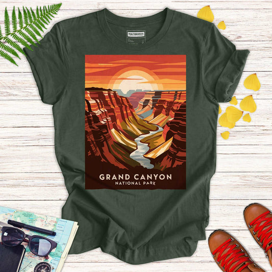 Grand Canyon National Park Sunset T-shirt