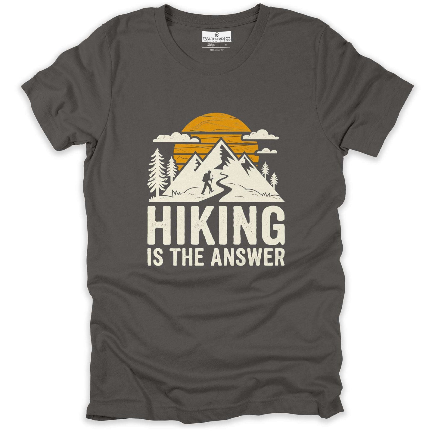 Hiking Is the Answer T-shirt