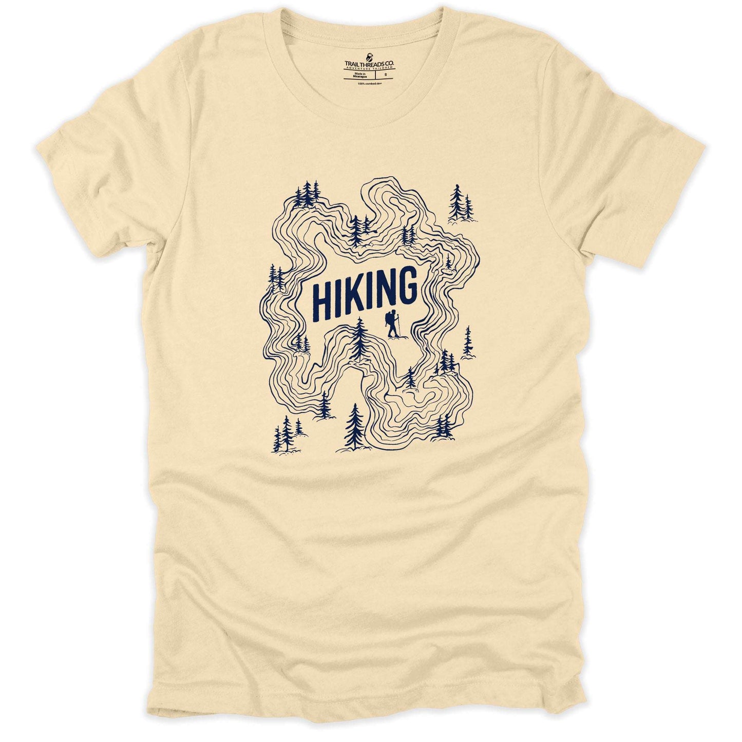 Hiking Topographic T-Shirt