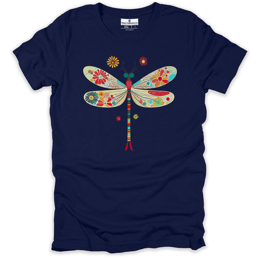 Blooming Dragonfly T-shirt