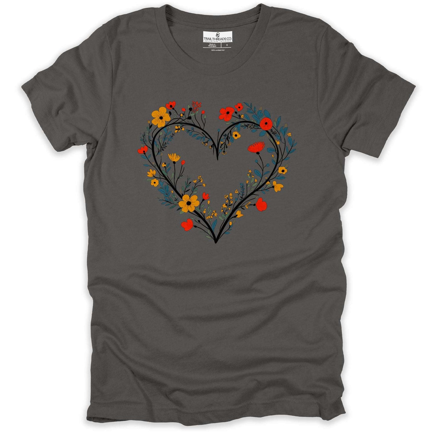 Floral Heart T-shirt