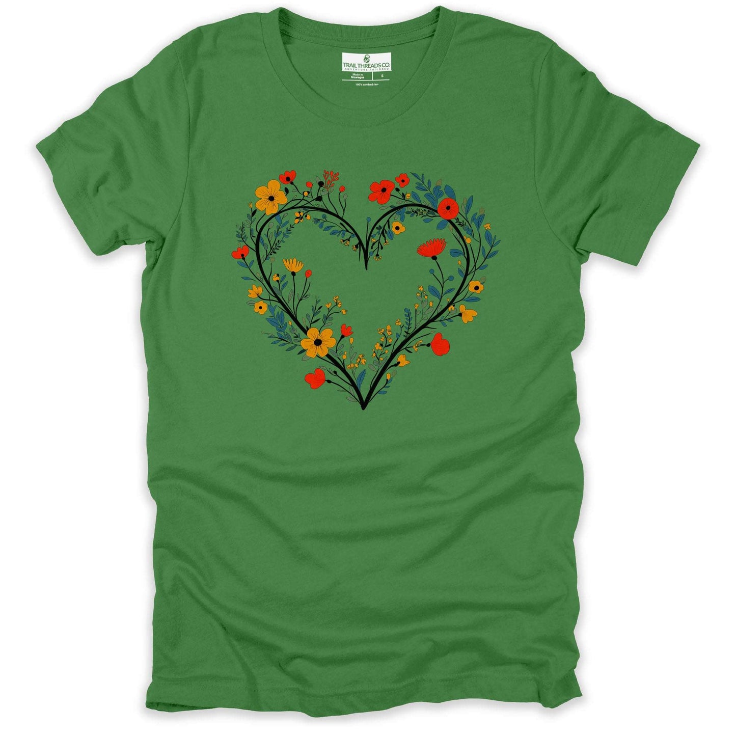 Floral Heart T-shirt