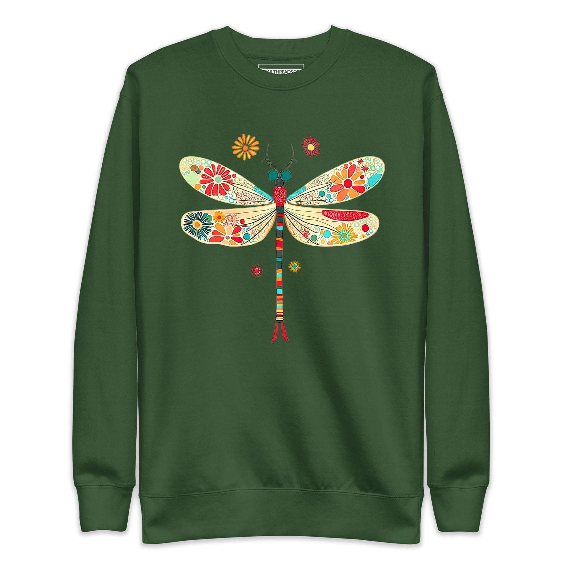 Blooming Dragonfly Sweatshirt