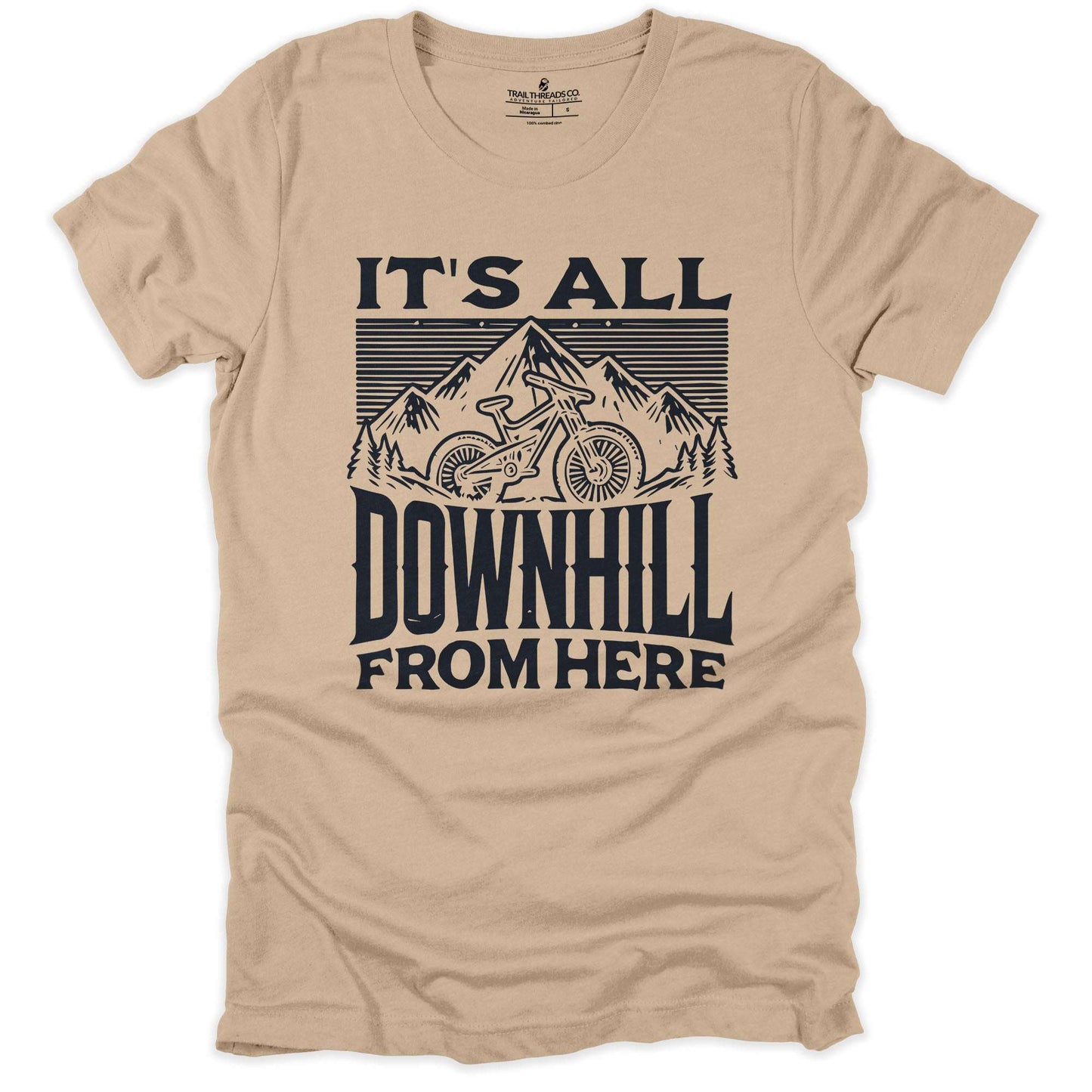 Downhill Mountain Biking T-shirt