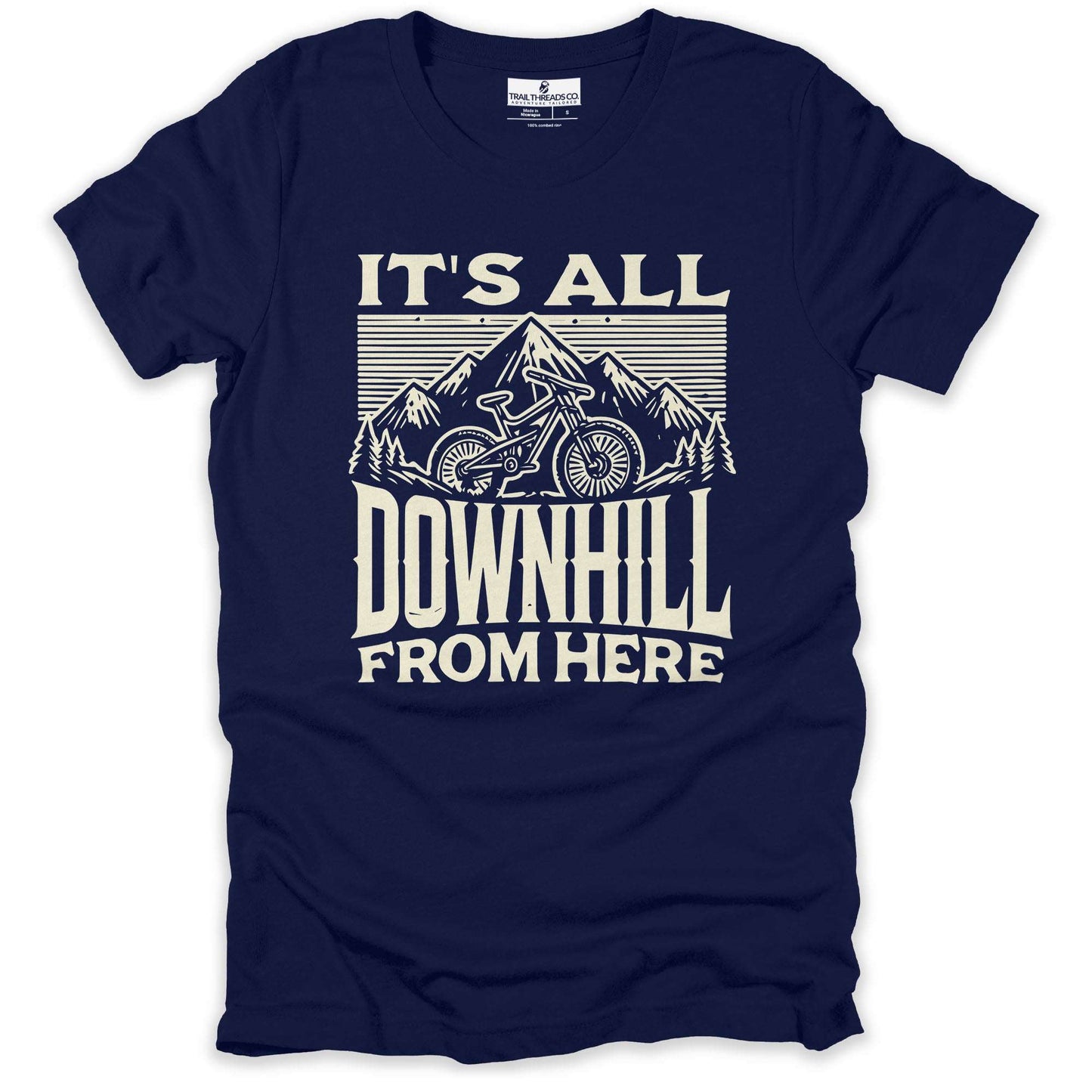 Downhill Mountain Biking T-shirt