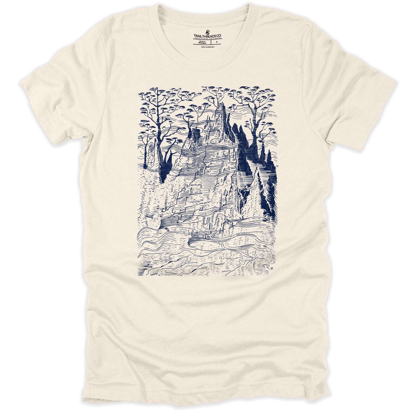 Misty Mountain Morning T-shirt