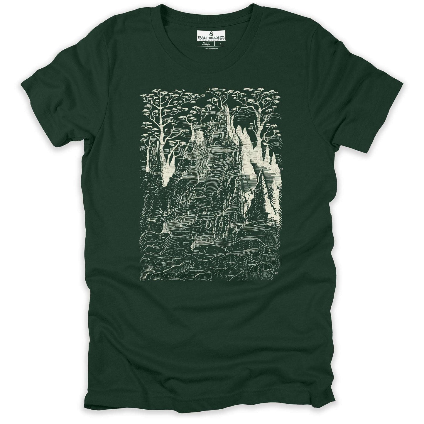 Misty Mountain Morning T-shirt