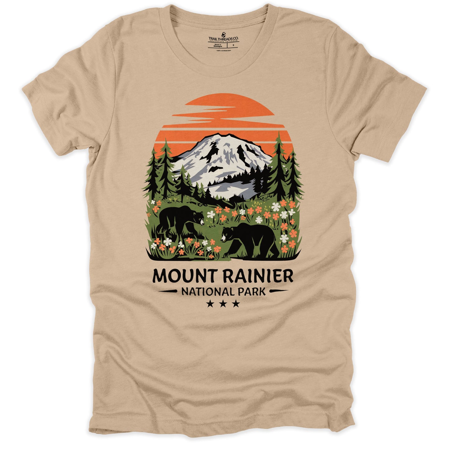 Mount Rainier National Park T-shirt