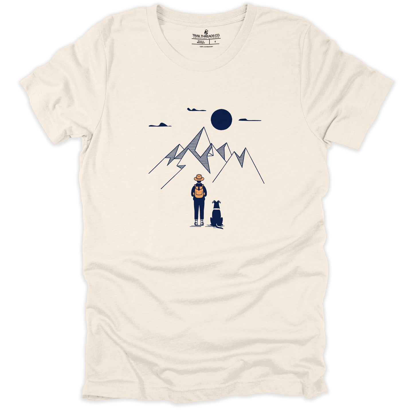 Hiking with Dog T-shirt