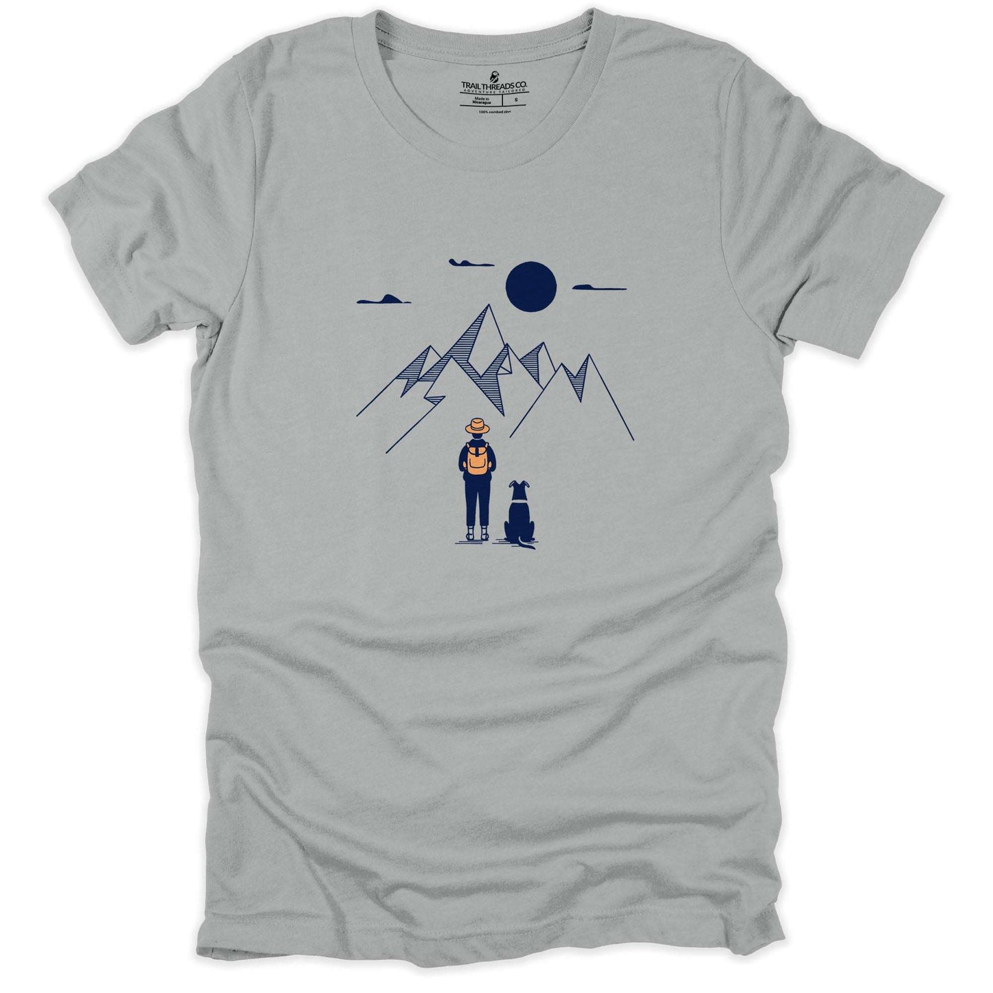 Hiking with Dog T-shirt