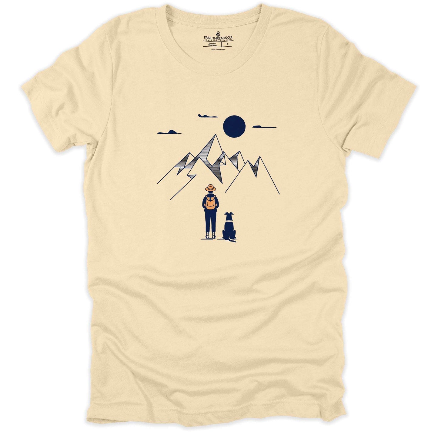 Hiking with Dog T-shirt