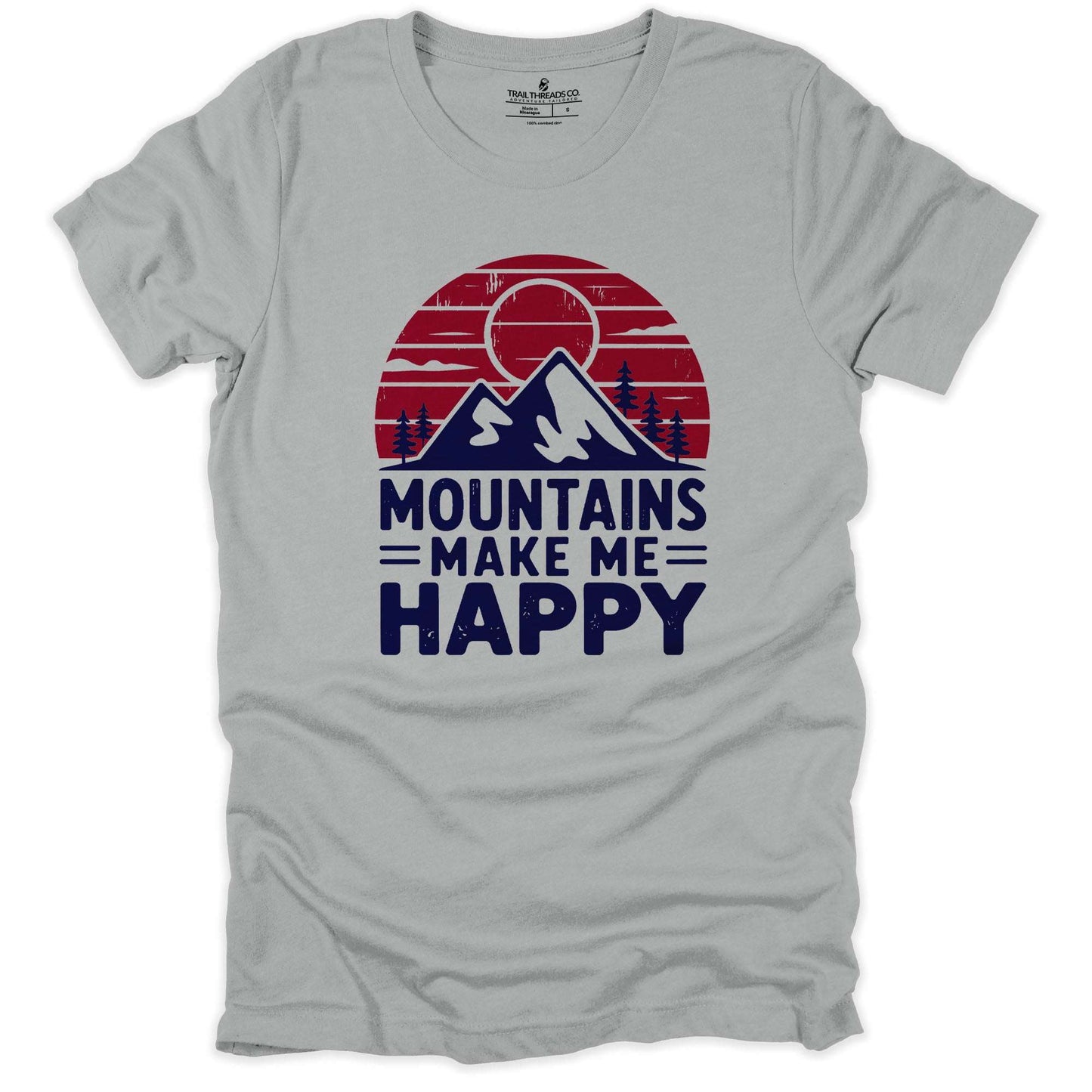 Mountains Make Me Happy T-shirt