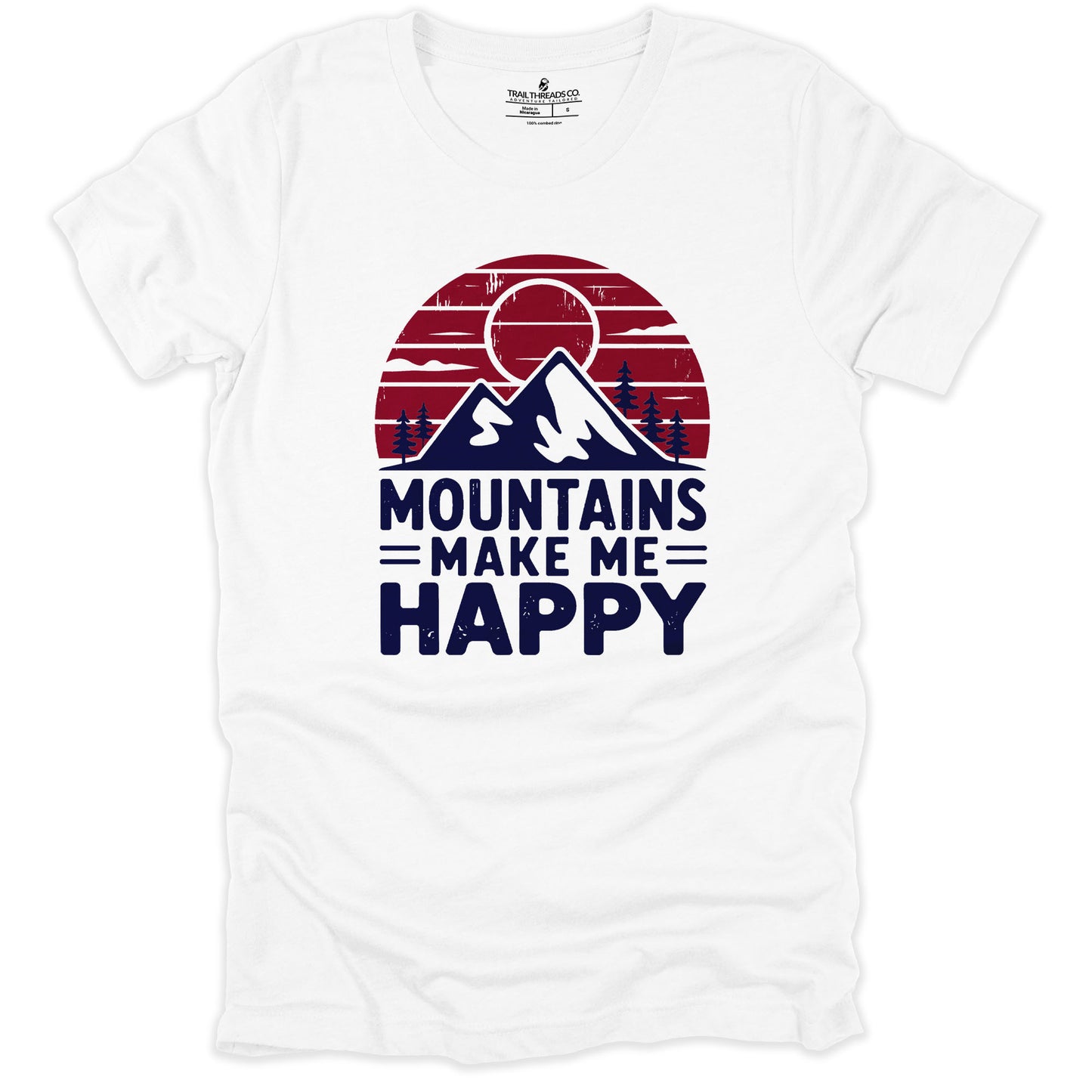 Mountains Make Me Happy T-shirt