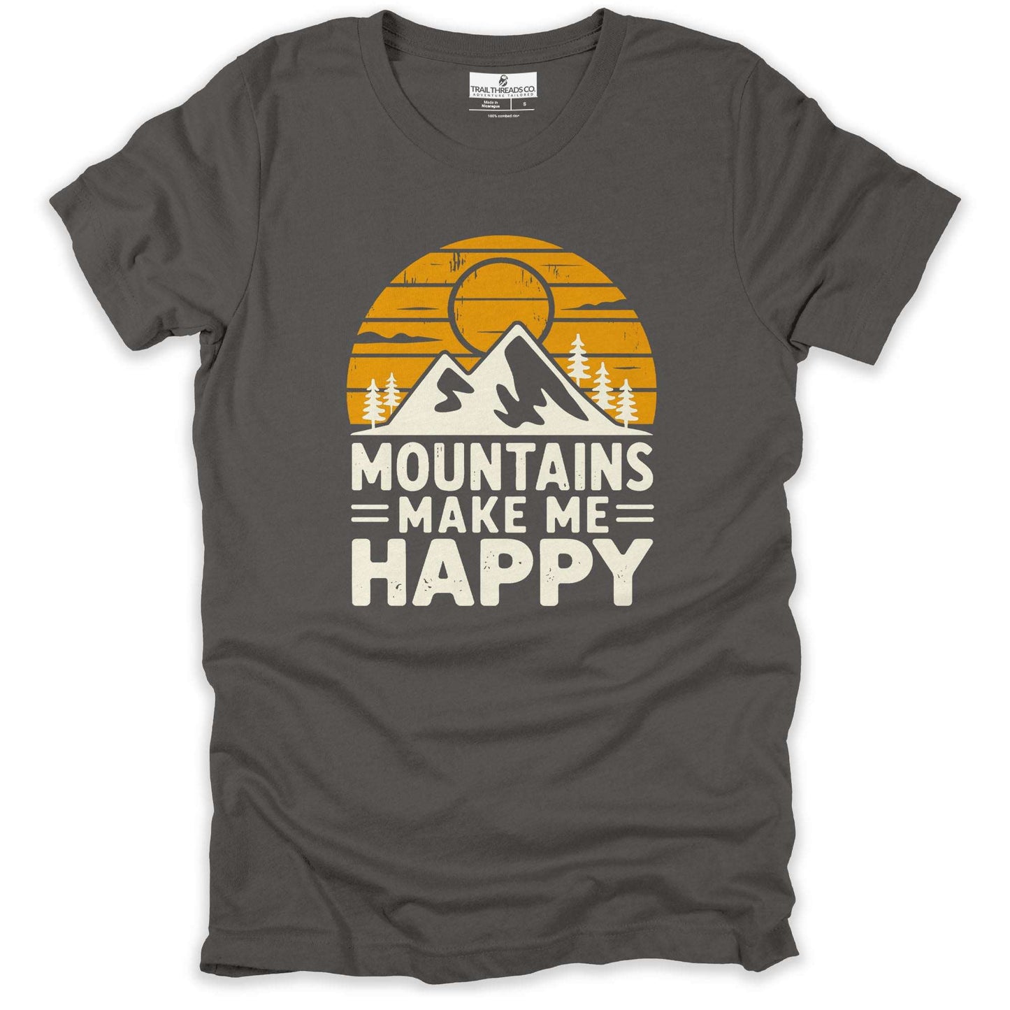 Mountains Make Me Happy T-shirt