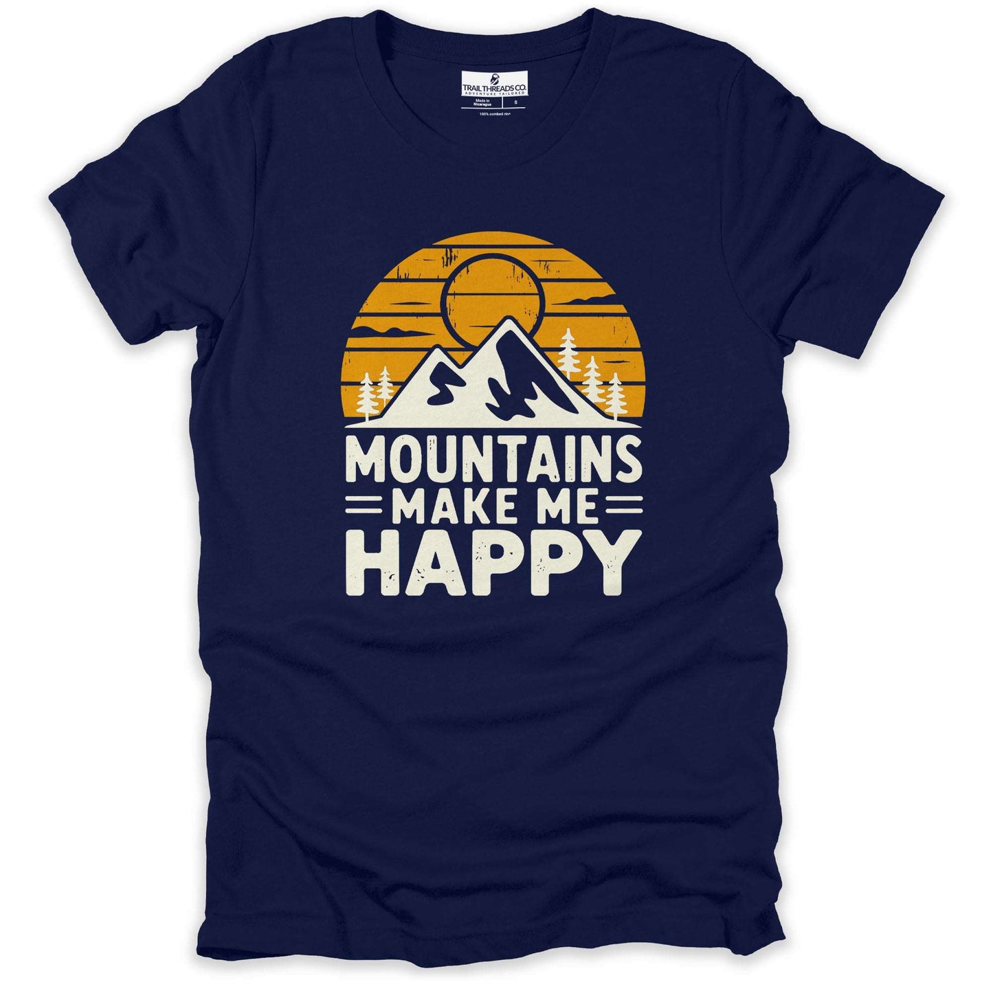 Mountains Make Me Happy T-shirt