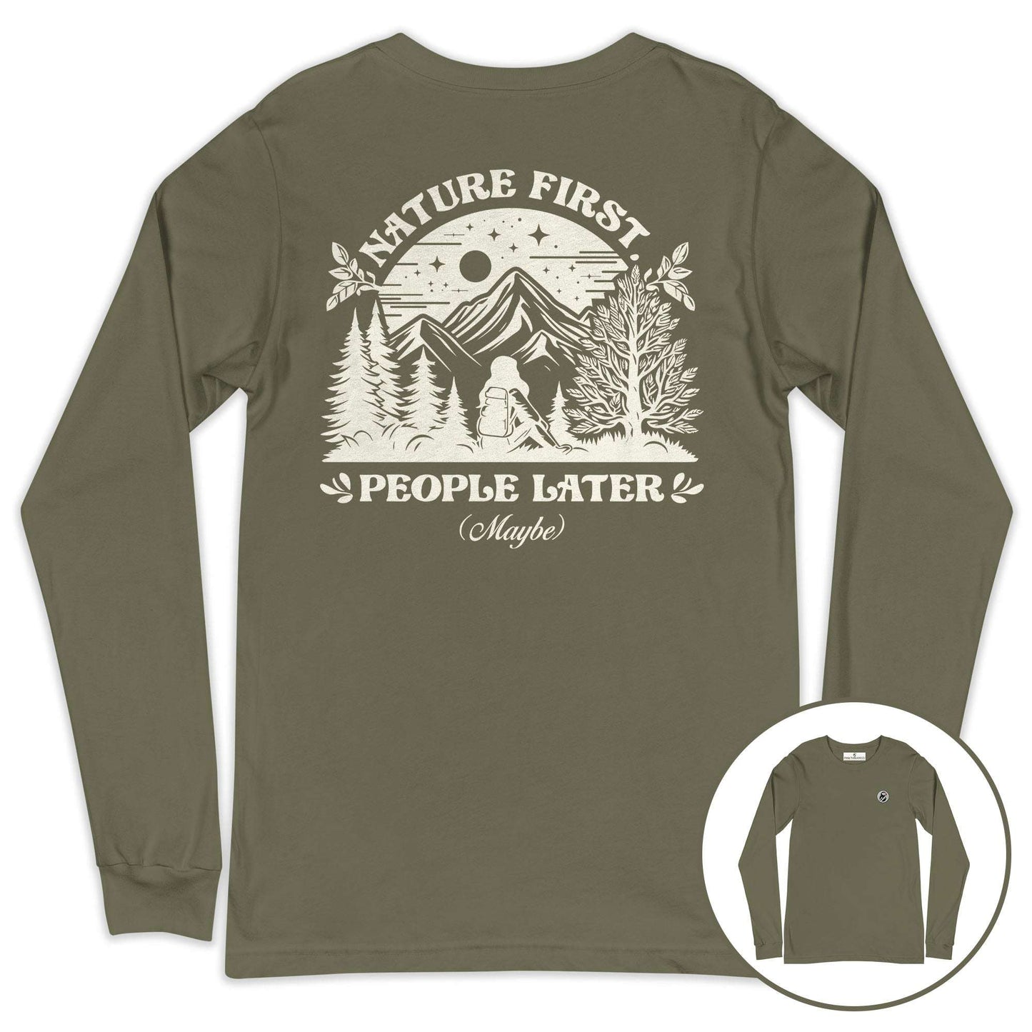 Nature First Long Sleeve Tee