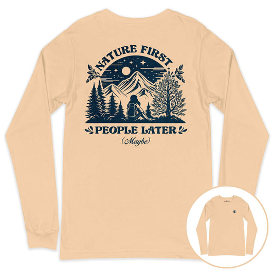 Nature First Long Sleeve Tee