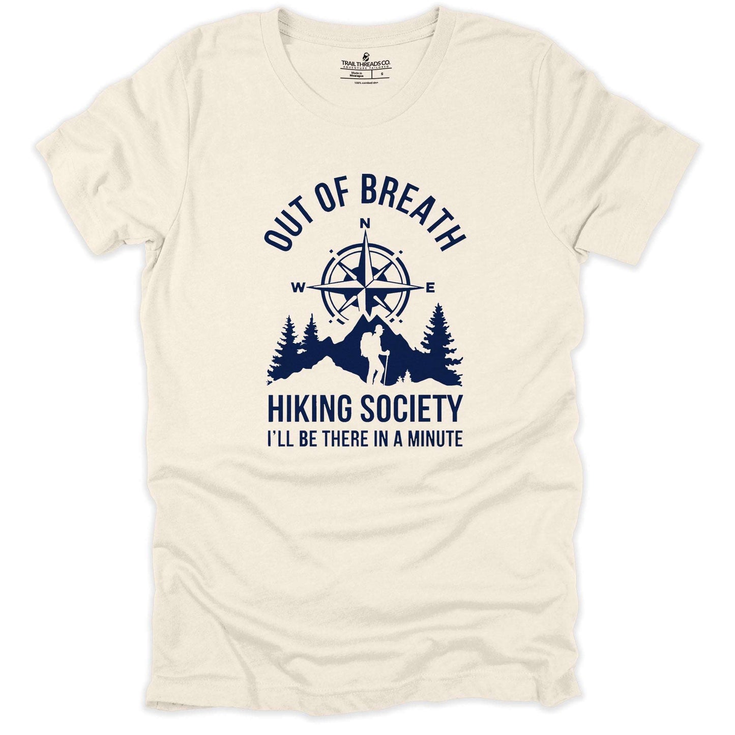 Out of Breath Hiking Society T-shirt