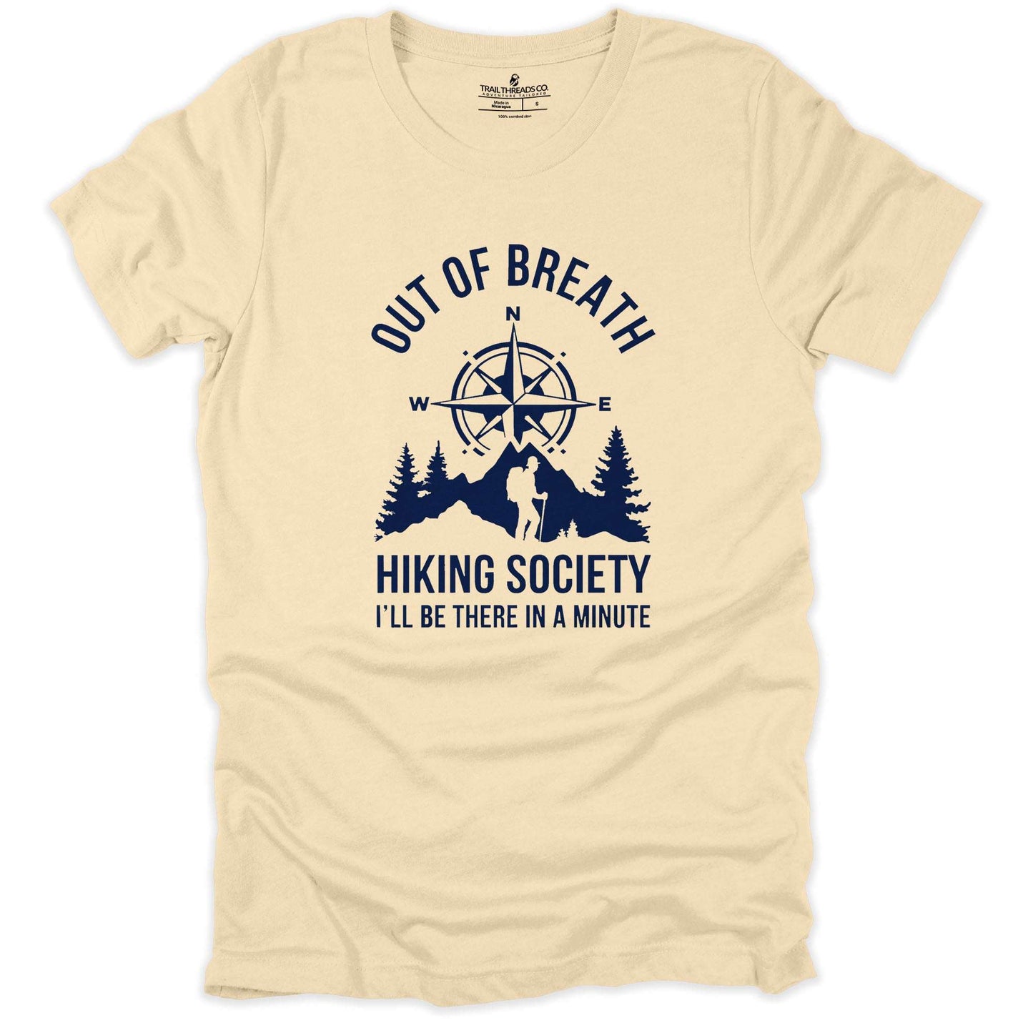 Out of Breath Hiking Society T-shirt